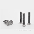 Flat Head Titanium Screw for Precision Applications